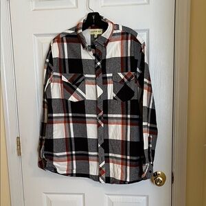 Dapper Boi Red and Black Plaid Shirt